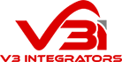 V3 Integrators – Video | Voice | Vision Logo